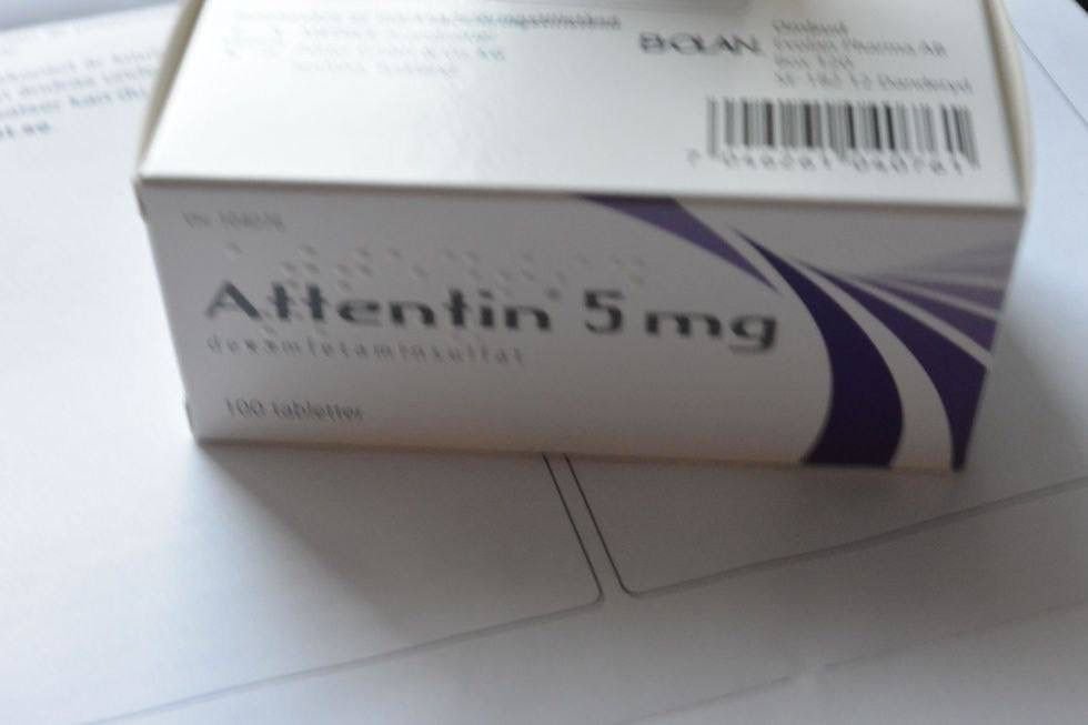 kjøp 20mg Attentin/dexamfetamine i Norge