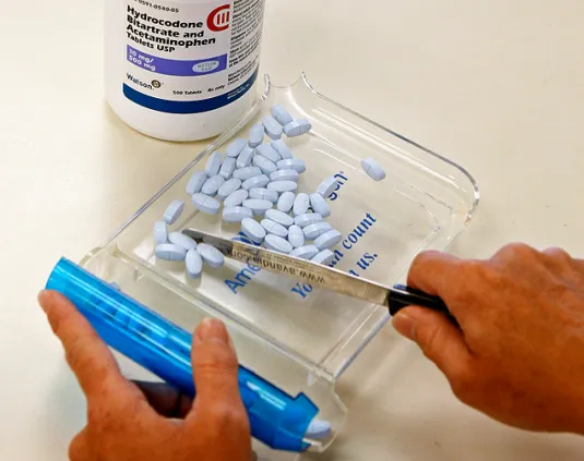 Vi har opioider smertestillende medisiner tilgjengelig