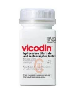 kjøp 500mg Vicodin/Hydrocodone mot kroniske